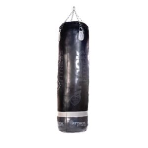 Attack Fitness Straight 5ft Heavy Duty Leather Punch Bag