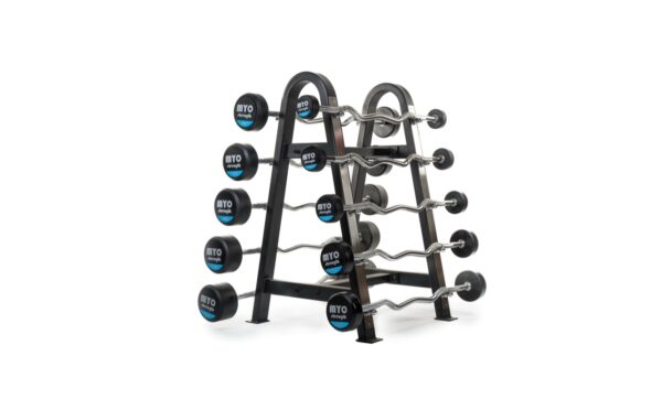MYO Strength 10 Bar Double Sided Barbell Rack - Image 2