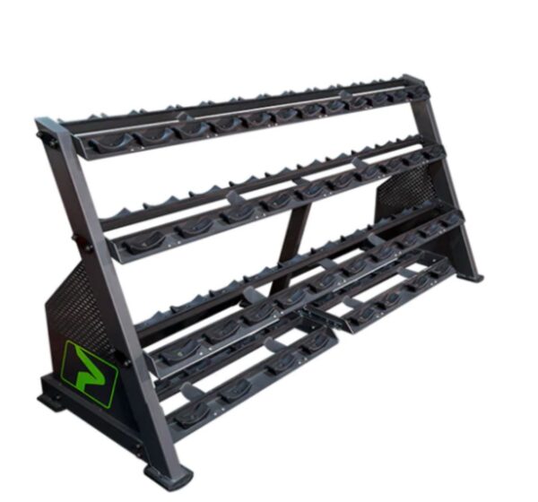 Prime Fitness 4 Tier 20 Pair Dumbbell Rack