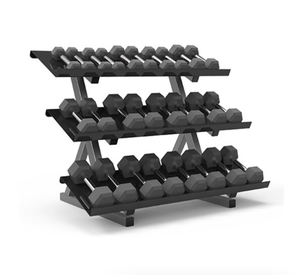 Freemotion Short Hex Dumbbell Rack - Image 2