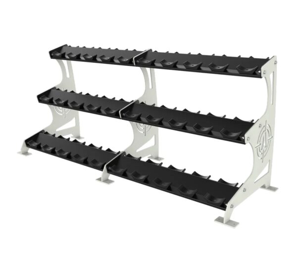 Strength 3 Tier 15 Pair Dumbbell Rack - Image 6