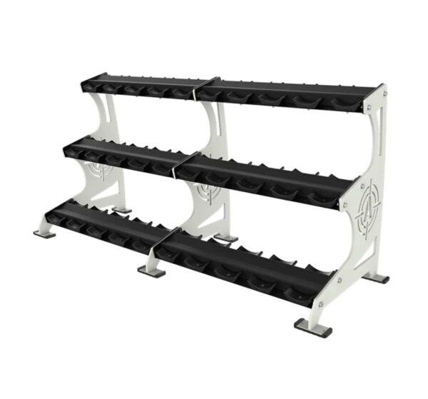 Strength 3 Tier 15 Pair Dumbbell Rack - Image 2