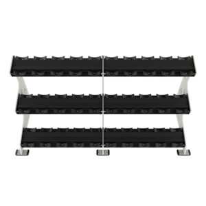 Strength 3 Tier 15 Pair Dumbbell Rack