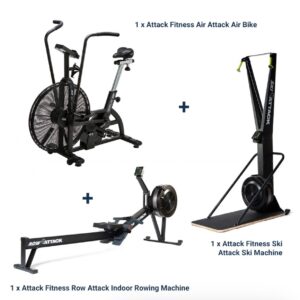 Cardio Bundle Two (Attack Air Bike, Attack Rower, Attack Ski Machine)