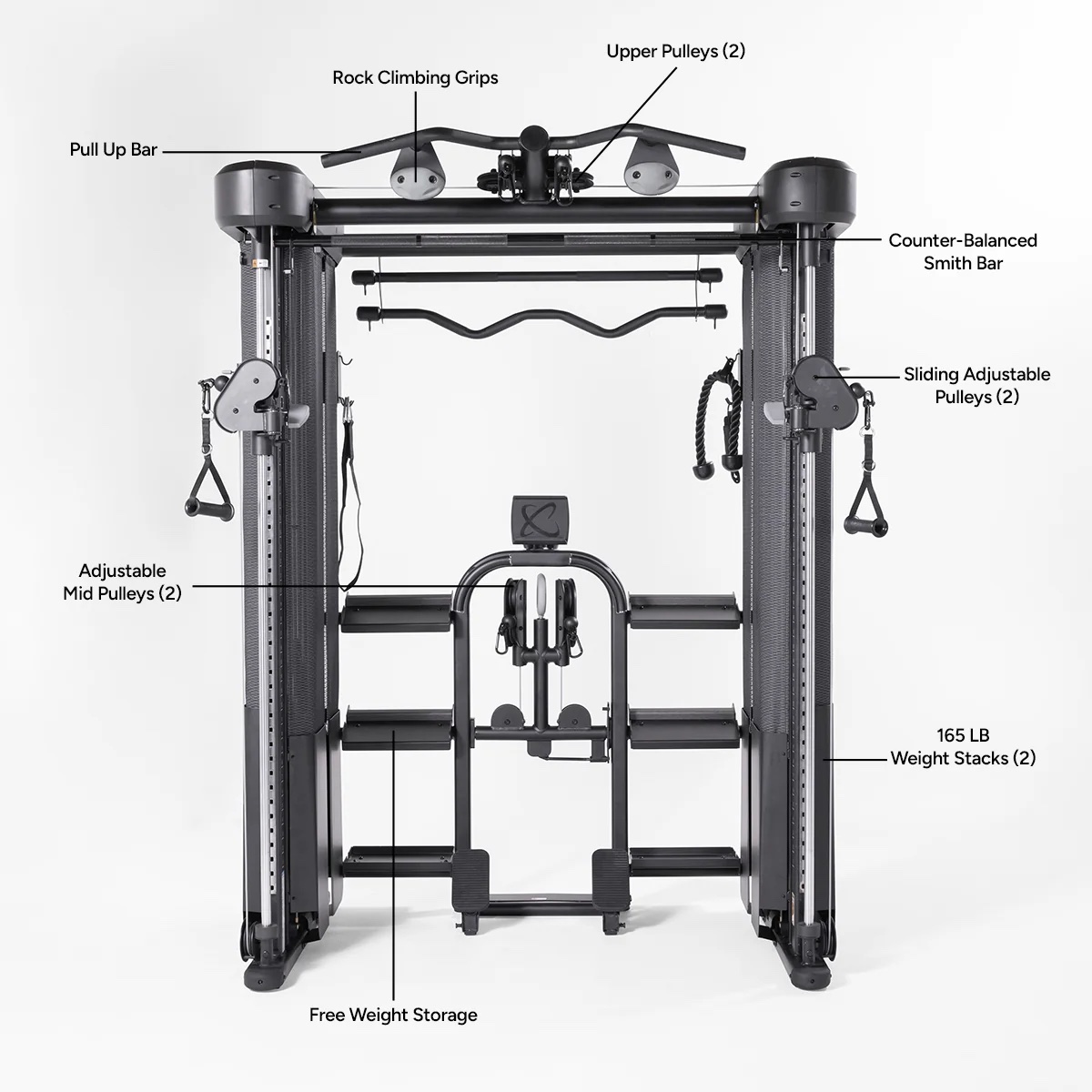 50 LB WEIGHT STACK ADD-ON$142 USDFT1 FUNCTIONAL TRAINER$3,399 USDFT2 PRO SMITH FUNCTIONAL TRAINER$6,799 USD - Image 12