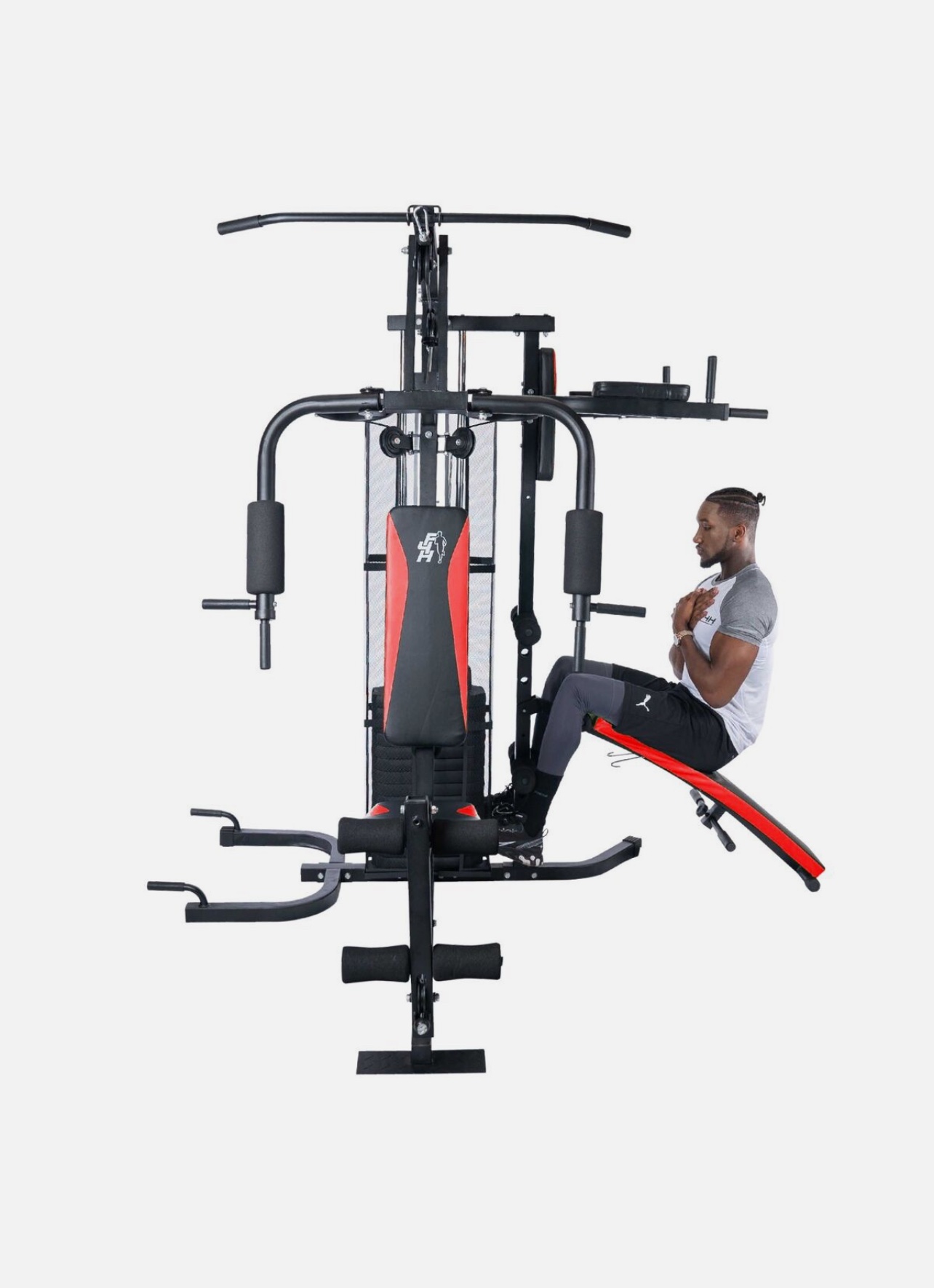 Multigym Workout Station 81KG Multi Functional Exercise Machine for Home Gym - Image 5