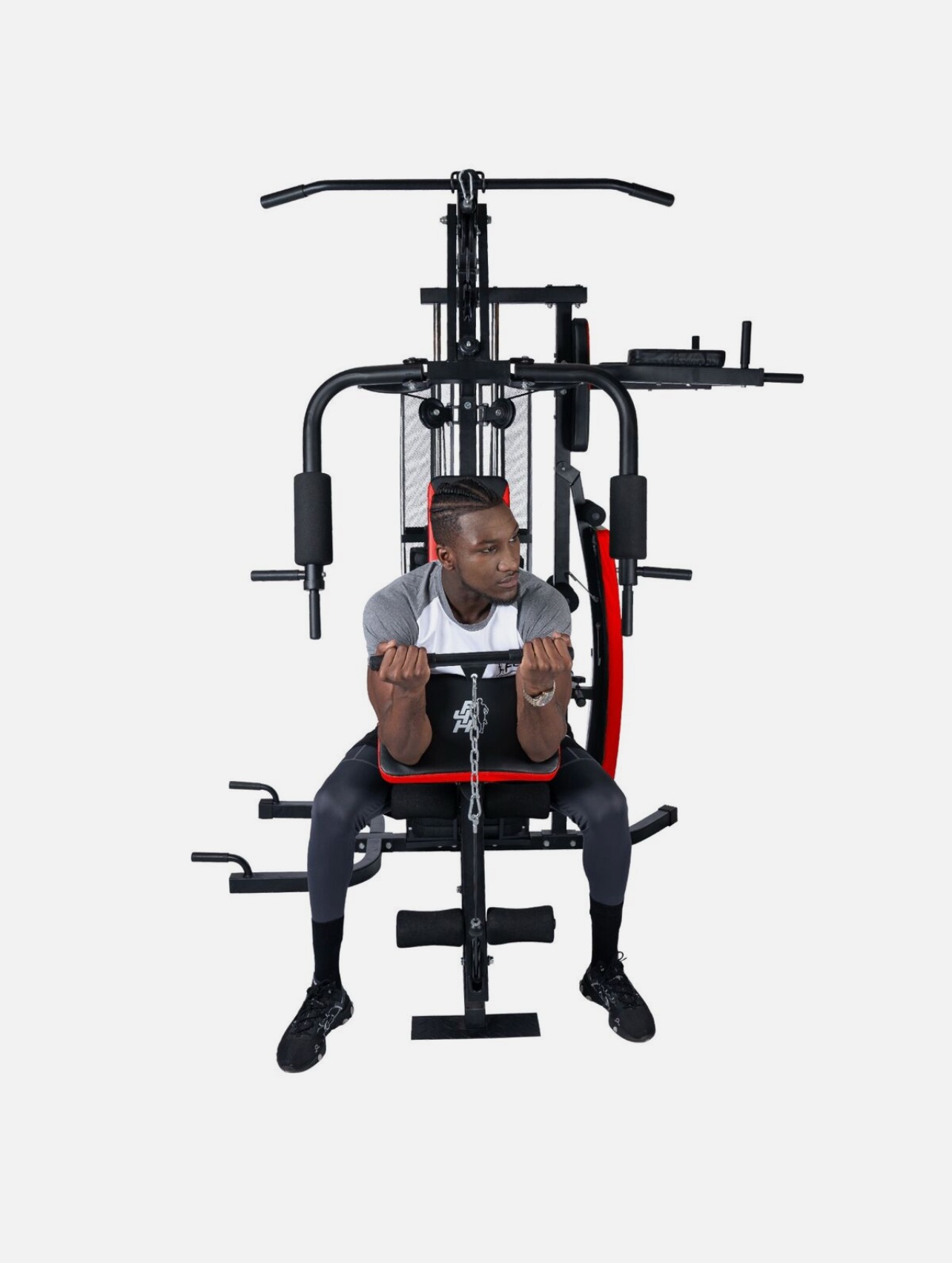 Multigym Workout Station 81KG Multi Functional Exercise Machine for Home Gym - Image 2